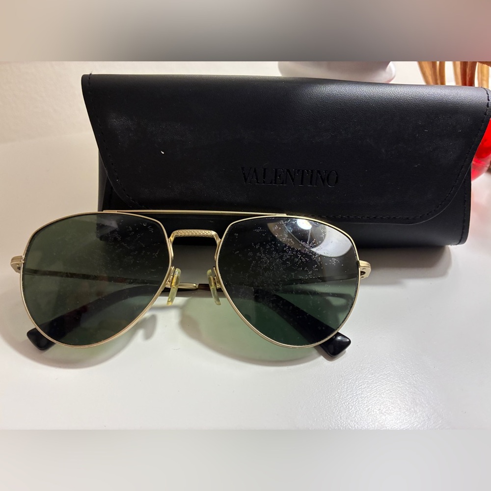 Valentino Women’s Aviator Sunglasses
